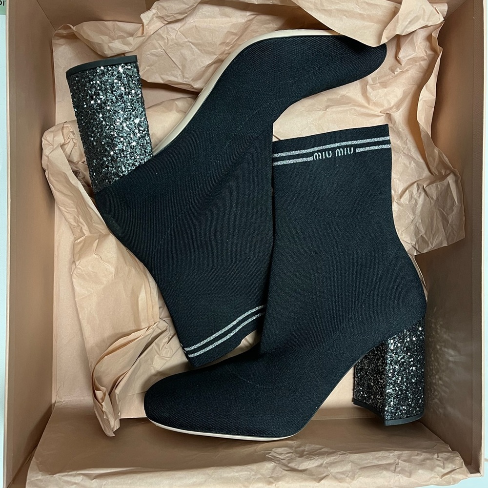 Miu Miu ankle boots high heels